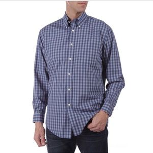 Non-Iron Madison Fit Micro Gingham Sport Shirt